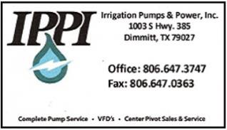 Full-service Irrigation Supply Company specializing in Irrigation Pumps, Sprinkler Sales and Service, and Technology.