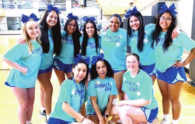 2021-22 Dimmitt High School Cheerleaders