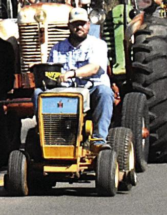 MARCH ON, CADET--Mathew Wilhelm took Best in Show lawn tractor at the Hereford Jubilee with this 1971 Cub Cadet. (Photo by Jim Steiert)