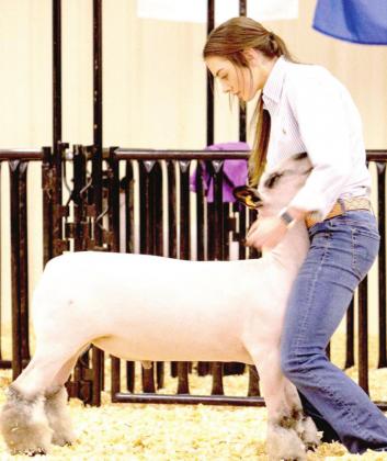 Emma Kleman – Grand Champion Lamb