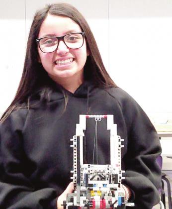 Dimmitt elementary ACE robotics competitors Harmonee Moreno and Adryana Rosas tied for 11th.