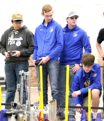 Nazareth Team #18570 is the school’s second most experienced team. Team members include Harrison Meador, Spencer Acker Adrian Rios, Breck Proctor, and Michael Fulkerson.