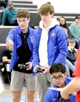 Nazareth Team #16617 is the most experienced in the robotics program, with team members Luke Schulte, Tanner Birkenfeld, Chloe Birkenfeld , and Aiden Chea.