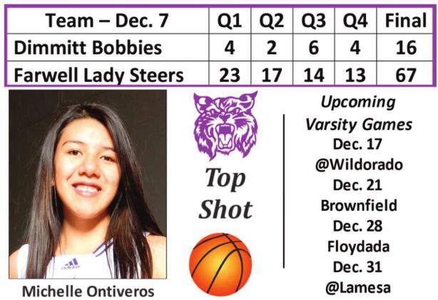 Bobbies fall to Lady Steers, 67-16