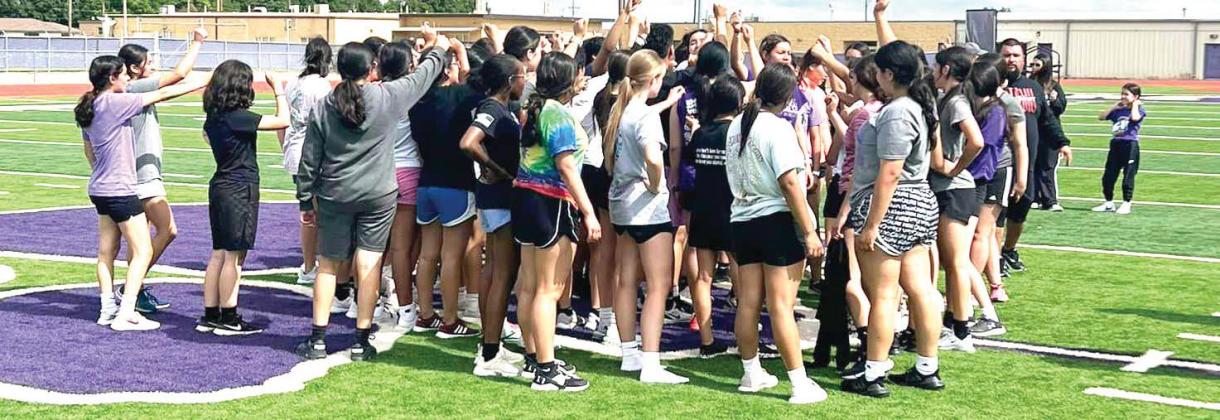 DHS Bobbies got a taste of their first summer workouts which began this past Monday. The summer conditioning program is for incoming seventh grade through seniors, and gets young athletes ready for fall sports, as well as simply keeping them fit.