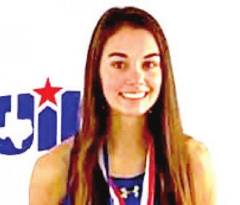 Swiftettes Emma Kleman medaled at second place at the Texas State Cross Country meet in Round Rock on Monday out of 121 runners.