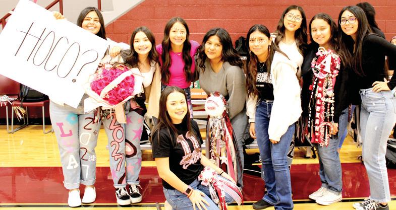 Hart High School girls got into the Homecoming Spirit Days this past week.