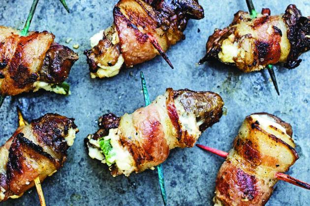 OPENING DAY CLASSIC--Dove poppers, made with the two sides of dove breast, cream cheese tucked into a half jalapeno and wrapped in thin bacon are an opening day classic Texas taste treat as dove season begins.