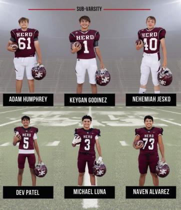 SUB VARSITY HONORS