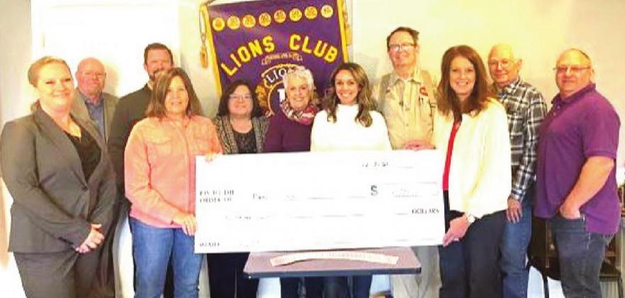 Lions Club Keeps Giving