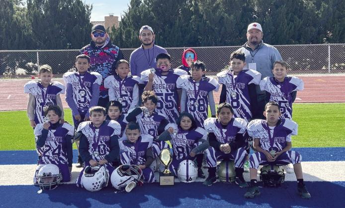 Congrats to the 1st &amp;amp; 2nd Grade Bobcats on becoming the Parmer County Division 2 Champions.