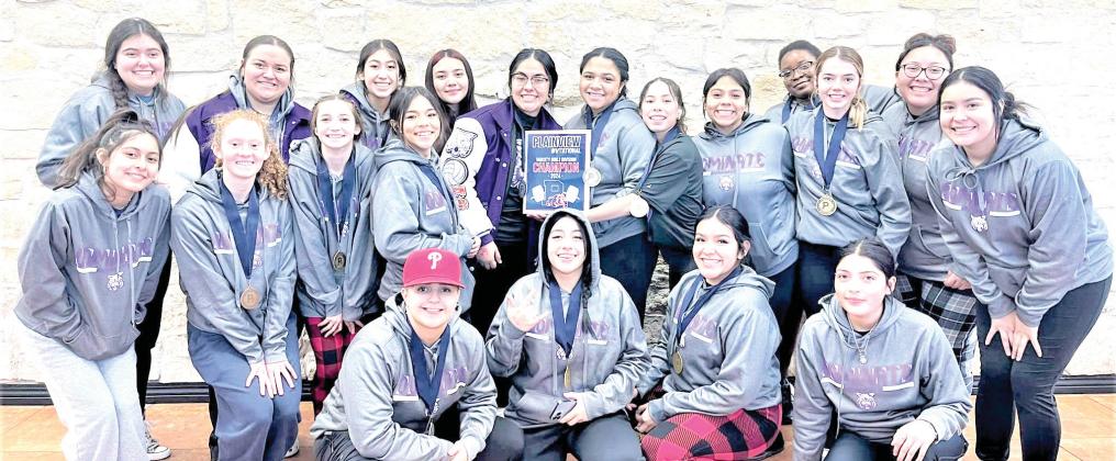 2024 Dimmitt Bobbies Powerlifting Team claims team win at Plainview Powerlifting Invitational. The team is coached by Ruby Romero.