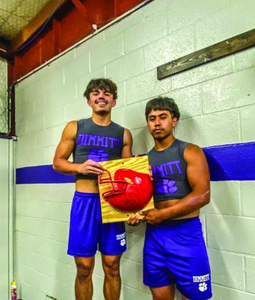 Dimmitt vs Sundown- Defense- Ocatavio Arias and Justin Casas
