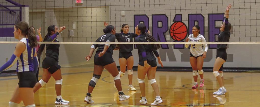 Dimmitt took on Olton last week in another non-district volleyball match. The Bobbies begin district play Sept. 22 at home against Bushland.