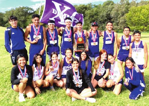 Both Dimmitt High School cross county teams are headed for the Regional Meet in Lubbock after the Bobcats placed first in District and the Bobbies placed third.