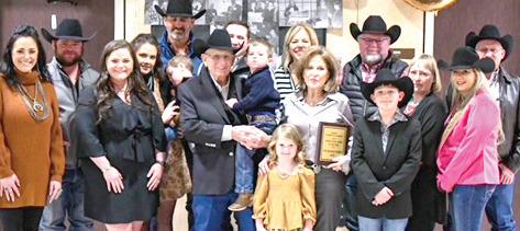 Dimmitt Chamber of Commerce Ag Family of the Year- The Bradley Family
