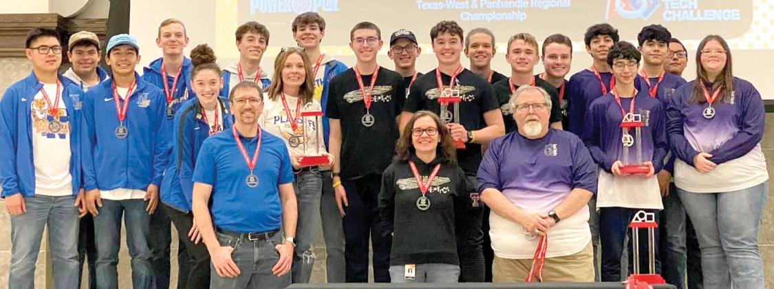 Nazareth and Dimmitt Robotics teams competed at the FTC Regional meet in Lubbock this past weekend and both will be advancing to the state competition. The FTC/UIL state competitions will be held in Belton on March 24-26.
