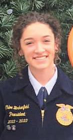 Nazareth FFA Senior Creed Speaking – Chloe Birkenfeld – 11th at state LDE competition out of the 700 individuals competing statewide.