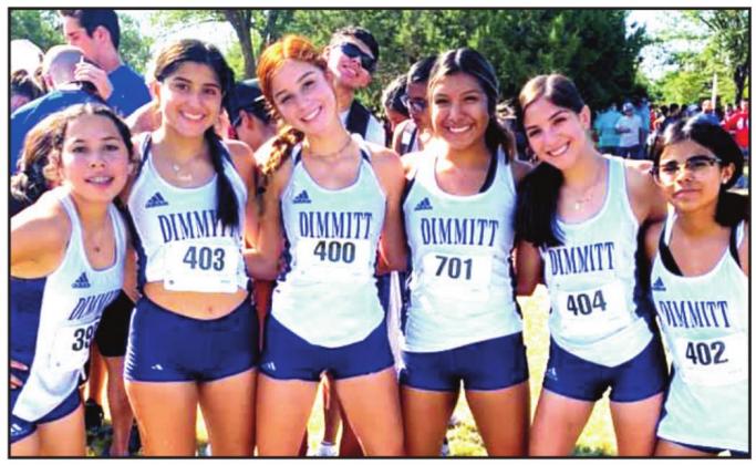 (Photo above) Dimmitt Varsity XC Bobbies won a team second place at the Plainview Invitational Meet on Saturday.