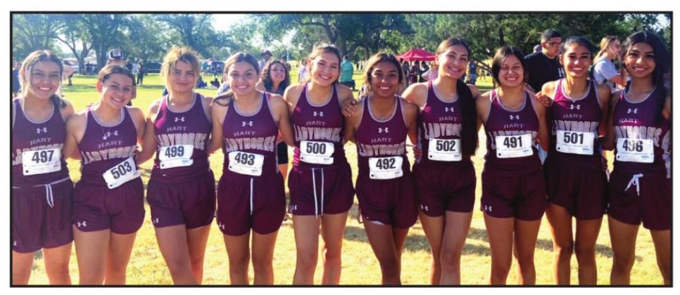 Hart varsity girls placed fifth as a team at the Plainview XC meet this past weekend.