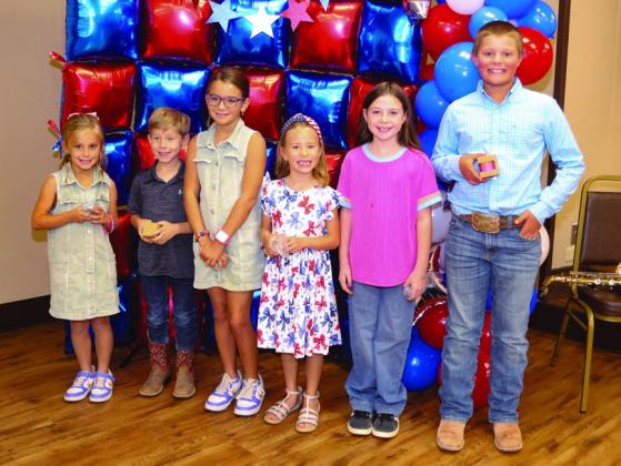 Clover Kids – Libby Brown, Weston Webb, Whitley Brown, Bailey Van Winkle, Harper Langston, and Wyatt Finck