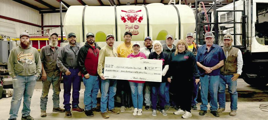 Pink Ladies Thank Community for Supporting