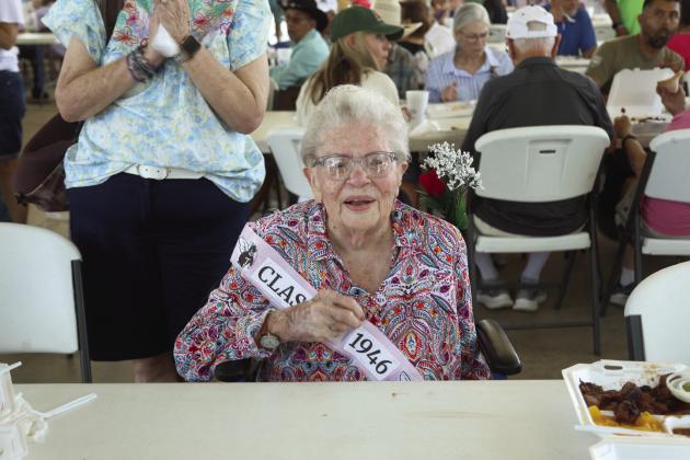Esther Reeves was the Oldest in Attendance at Swisher County Picnic