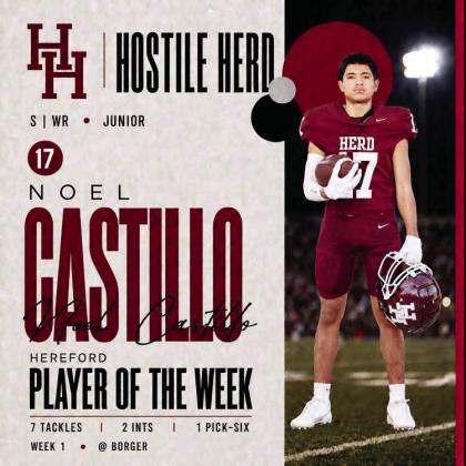 HERD PLAYERS OF THE GAME