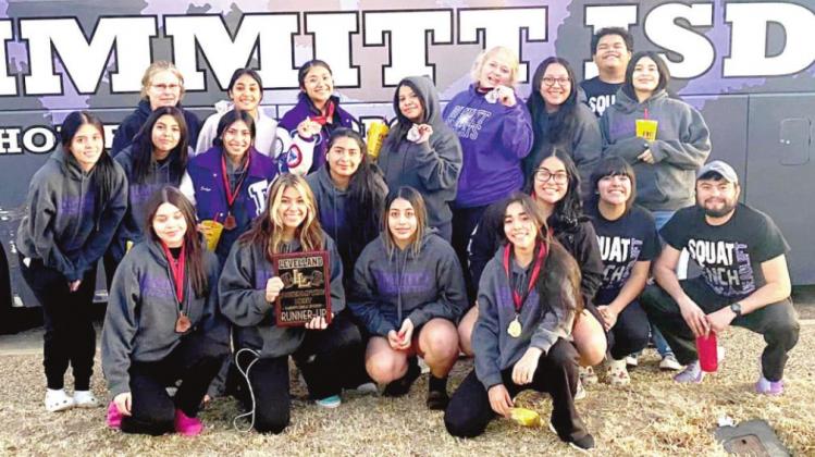 The DHS Bobbies places second out of 16 teams competing at the Levelland Powerlifting meet this past weekend.