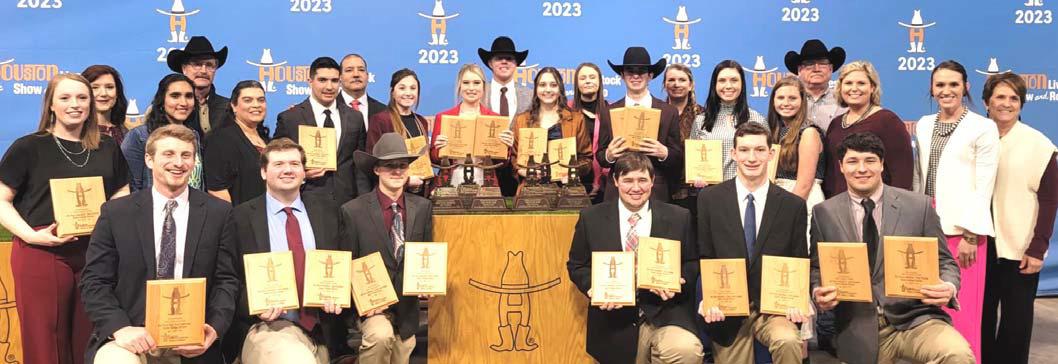 Nazareth graduate Ryan Heitschmidt was among the WTAMU Meat Judging Team who took third place at the Houston Livestock Show and Intercollegiate Meat Judging Contest
