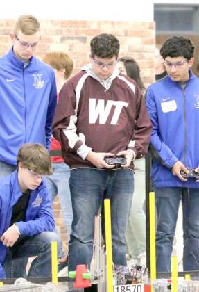 Nazareth Robotics #18570, Harrison Meador, Adrian Rios, Breck Proctor, Spencer Acker, Michael Fulkerson and Lily Rios is the newest rookie team.