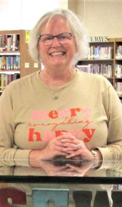 The Rhoads Memorial Library March Display of the Month features quilting and Jill Craig of Plainview.
