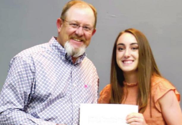 Last weekend at the annual conference for the Texas Pork Producers Association, Nazareth’s Grace Huseman was among five students who were awarded scholarships through the Certified Texas Bred Registry Foundation Gilt Scholarship Program. The Certified Texas Bred Registry program was established in 1996 to promote Texas bred and raised pigs and supports both the breeders and the 4-H and FFA youth of Texas who raise and show Certified Texas Bred pigs.