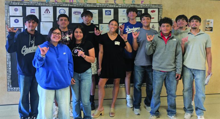 Ms. Kayla Thomas from (WTAMU) West Texas A&amp;M University came to explore post-secondary options and career pathways. The session covered future decision making, tuition assistance, leadership development, and the long-term benefits of continuing education. By providing clear guidance and realistic expectations, the presentation equipped our graduating class with valuable insight as they make informed decisions about their post-graduation plans.