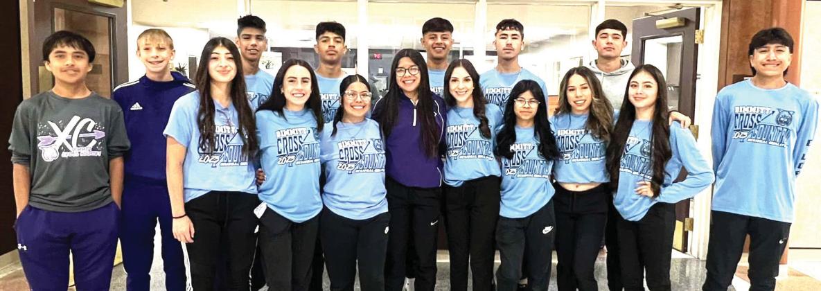 The Dimmitt Cross Country teams finished their season competing at the Region 1 3A meet held at Mae Simmons Park in Lubbock this past Monday. The teams were coached by Jason Ayala and Haley Bonila.