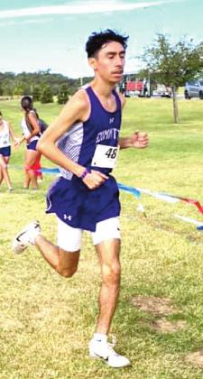 DHS XC varsity runner Jordan Garcia placed 1st at the District meet and 20th at Regionals.
