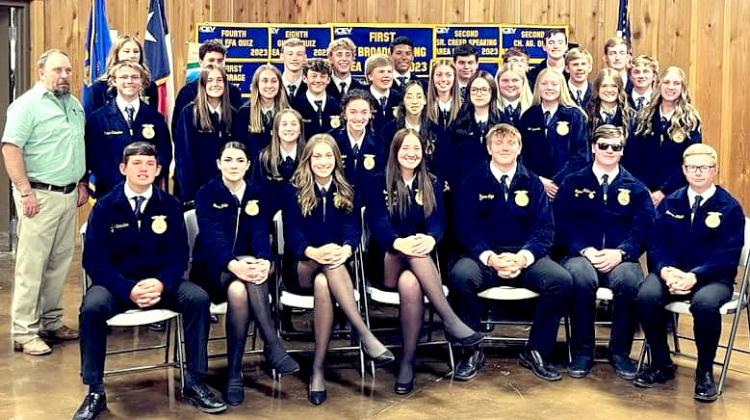 Nazareth FFA celebrated the past year at its annual banquet