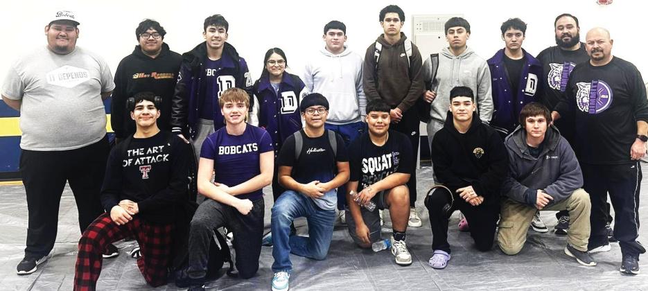 The Dimmitt Bobcats competed at the Frenship Tiger Invitational Powerlifting Meet This past weekend and placed sixth overall.