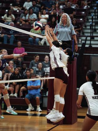 The Lady Whitefaces topped Lubbock Christian Tuesday night at home for Hereford’s first win of the season. (Courtesy photos)