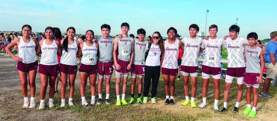 Tulia High School Cross Country Relay Teams