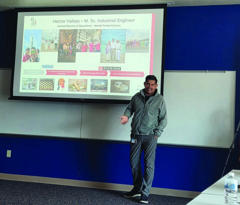 The Hinkson Memorial Campus recently hosted an Amarillo College Corporate Care Empowerment Workshop featuring Hector Paz Vallejo, Hereford Director of Operations at Nestle-Purina. The Empowerment Workshop was created to give students an opportunity to hear directly from local professionals about their career journeys, obstacles, and experiences that have helped them be successful.