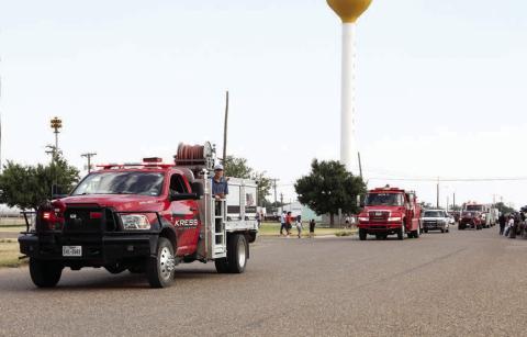 Kress and Tulia Fire Departments