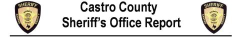 CASTRO COUNTY SHERIFF’S OFFICE