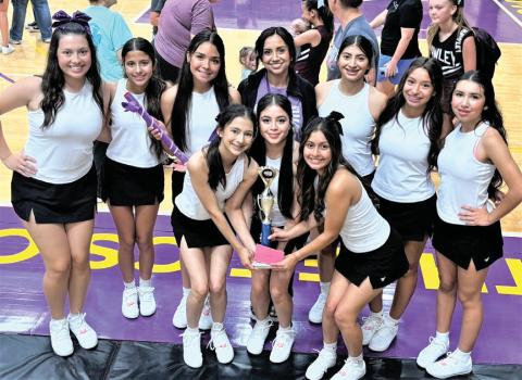 DHS Cheerleaders attended the NCA Cheer Camp and earned a trophy for the Best Band Chant, receiving Superior and Excellent ribbons for Band Chant &amp; Situational Chant, and a Superior Ribbon for Game Day Cheer.