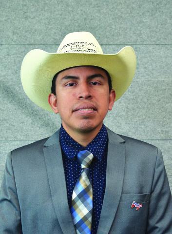 Carlos Vela Garcia, Ph.D.,is a new Texas A&amp;M AgriLife Research forage systems scientist at the Texas A&amp;M AgriLife High Plains Research and Extension Center in Canyon. (Kay Ledbetter/Texas A&amp;M AgriLife)