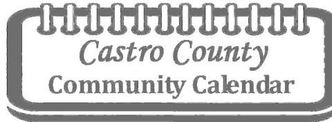 Castro County Community Calend