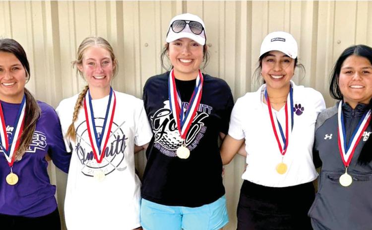 DHS Girls Golf team