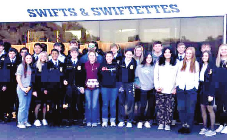 Nazareth FFA competed at the District LDE contest in Abernathey, qualifying for the Area meet in several events this past Tuesday.