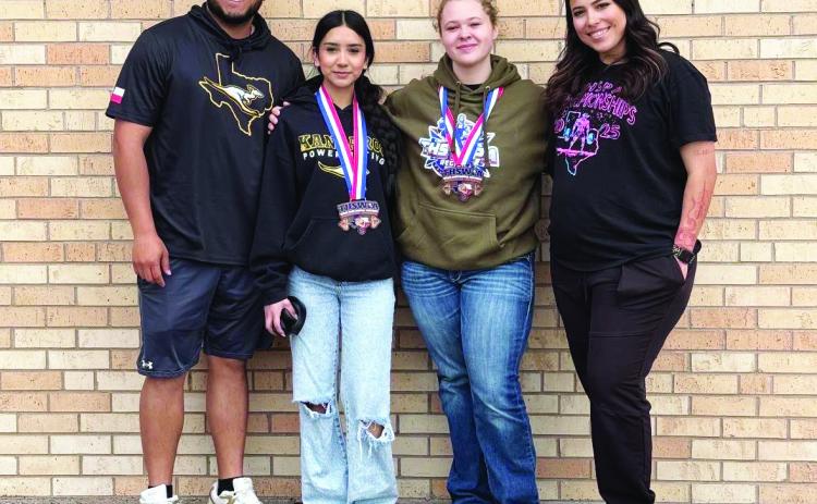 Lady Roo Powelifters had a great day at Regionals Sofia Cedillo placed 4th. Cortney Stidham placed 5th. Cortney also hit qualifying weight and will advance to state.