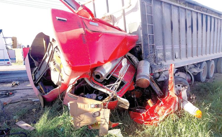 Sheriff reports semis vs tractors